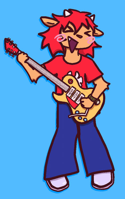 leave it to lammy! - inspired by Um Jammer Lammy