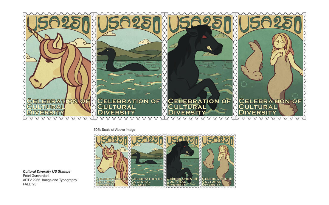 Cultural Diversity US Stamps - assignment