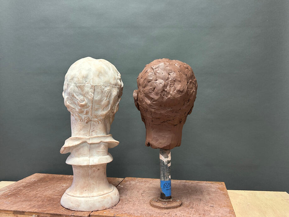 bust - clay; assignment