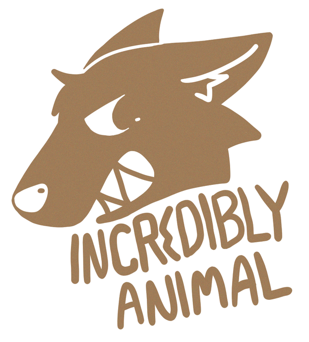 INCREDIBLY ANIMAL - sticker design